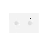 Modul intrerupator dublu cu touch Livolo standard Italian, Serie noua SmartElectro IntelligentHouse