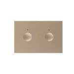 Modul intrerupator dublu cu touch Livolo standard Italian, Serie noua SmartElectro IntelligentHouse