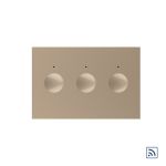 Modul intrerupator triplu wireless cu touch Livolo standard Italian, Serie noua SmartElectro IntelligentHouse