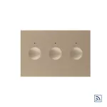 Modul intrerupator triplu wireless cu touch Livolo standard Italian, Serie noua SmartElectro IntelligentHouse