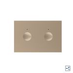 Modul intrerupator dublu cap scara / cap cruce cu touch Livolo standard Italian, Serie noua SmartElectro IntelligentHouse