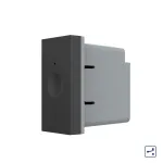 Modul intrerupator simplu cap scara / cruce cu touch Livolo 1M standard Italian, Serie noua SmartElectro IntelligentHouse