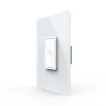Intrerupator Simplu cu Touch Livolo cu Rama Din Sticla 1M - Serie Noua SmartElectro IntelligentHouse