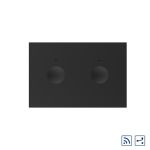 Modul intrerupator dublu cap scara / cruce wireless cu touch Livolo standard Italian, Serie noua SmartElectro IntelligentHouse