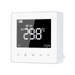 Termostat Wi-Fi Luxion TP618RFW cu receiver pentru centrala termica pe gaz sau electrica, Smart, Programari, Control aplicatie SmartElectro IntelligentHouse
