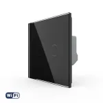 Intrerupator Dublu Wi-Fi cu Touch LIVOLO din Sticla - Serie Noua SmartElectro IntelligentHouse