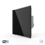 Intrerupator Simplu Cap / Cruce Wi-Fi cu Touch LIVOLO – Serie Noua SmartElectro IntelligentHouse