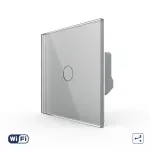 Intrerupator Simplu Cap / Cruce Wi-Fi cu Touch LIVOLO – Serie Noua SmartElectro IntelligentHouse