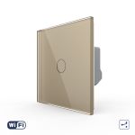 Intrerupator Simplu Cap / Cruce Wi-Fi cu Touch LIVOLO – Serie Noua SmartElectro IntelligentHouse