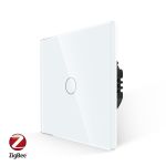 Intrerupator Simplu cu Touch din Sticla LUXION, protocol ZigBee SmartElectro IntelligentHouse
