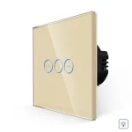 Intrerupator Simplu cu Variator cu Touch din Sticla  LUXION SmartElectro IntelligentHouse