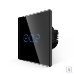 Intrerupator Simplu cu Variator cu Touch din Sticla  LUXION SmartElectro IntelligentHouse
