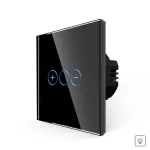 Intrerupator Simplu cu Variator cu Touch din Sticla  LUXION SmartElectro IntelligentHouse