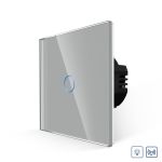 Intrerupator Simplu cu Variator cu Touch din Sticla LUXION, RF433 SmartElectro IntelligentHouse