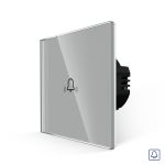 Buton Sonerie cu Touch, cu Revenire, din Sticla LUXION SmartElectro IntelligentHouse