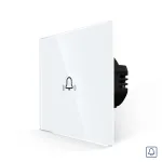 Buton Sonerie cu Touch, cu Revenire, din Sticla LUXION SmartElectro IntelligentHouse