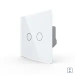 Intrerupator Draperie cu Touch LIVOLO din Sticla - Serie Noua SmartElectro IntelligentHouse