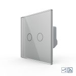 Intrerupator Dublu Cap Scara / Cruce Wireless cu Touch LIVOLO - Serie Noua SmartElectro IntelligentHouse
