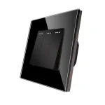 Intrerupator Triplu Mecanic LUXION cu Rama din Sticla SmartElectro IntelligentHouse