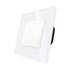 Intrerupator Triplu Mecanic LUXION cu Rama din Sticla SmartElectro IntelligentHouse