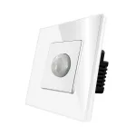 Senzor de Miscare PIR LUXION cu Rama din Sticla SmartElectro IntelligentHouse