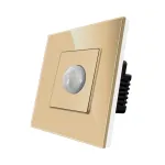 Senzor de Miscare PIR LUXION cu Rama din Sticla SmartElectro IntelligentHouse