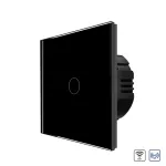 Intrerupator Simplu Wi-Fi + RF433 cu Touch din Sticla LUXION SmartElectro IntelligentHouse