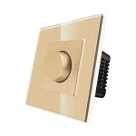 Intrerupator cu Variator Mecanic LUXION cu Rama din Sticla SmartElectro IntelligentHouse