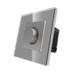 Intrerupator cu Variator Mecanic LUXION cu Rama din Sticla SmartElectro IntelligentHouse