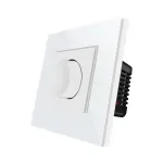 Intrerupator cu Variator Mecanic LUXION cu Rama din Sticla SmartElectro IntelligentHouse