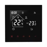 Termostat Wi-Fi pentru incalzirea termica pe gaz BeOk TDR89-WIFI-WPB SmartElectro IntelligentHouse