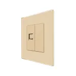 Priza Telefon + Blank cu Rama din Sticla LUXION SmartElectro IntelligentHouse