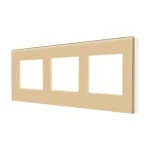 Rama Tripla LUXION Din Sticla SmartElectro IntelligentHouse