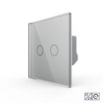 Intrerupator Dublu cu Revenire, Contact Uscat si 12/24V cu Touch LIVOLO – Serie Noua SmartElectro IntelligentHouse