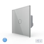 Intrerupator Simplu Cap Scara / Cruce cu Dimmer cu Touch LIVOLO din Sticla - Protocol ZigBee EC SmartElectro IntelligentHouse