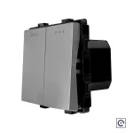 Modul Intrerupator Dublu Mecanic cu Reset / Revenire LUXION SmartElectro IntelligentHouse