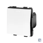 Modul Intrerupator Simplu Mecanic cu Reset / Revenire LUXION SmartElectro IntelligentHouse