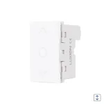 Modul Intrerupator Mecanic Jaluzele 1M LUXION, Standard Italian SmartElectro IntelligentHouse