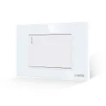 Intrerupator Simplu Mecanic LUXION cu Rama din Sticla, Standard Italian, 3M SmartElectro IntelligentHouse
