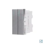 Modul Intrerupator Dublu Cap-Scara Mecanic 2M / 1M LUXION, Standard Italian SmartElectro IntelligentHouse