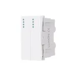 Modul Intrerupator Dublu Mecanic 2M / 1M LUXION, Standard Italian SmartElectro IntelligentHouse