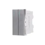 Modul Intrerupator Dublu Mecanic 2M / 1M LUXION, Standard Italian SmartElectro IntelligentHouse