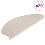 Covorașe scară 20 buc Taupe 65x24x4 cm GartenMobel Dekor