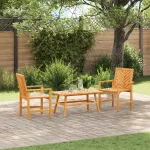 Set lounge grădină 3 piese lemn masiv acacia GartenMobel Dekor