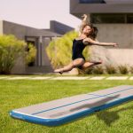 Saltea gonflabila exercitii inSPORTline Airstunt 300 x 100 x 10 cm, Alb FitLine Training