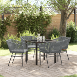 Set de 3 Gri Poliratan 4 locuri materiale rezistente la UV GartenMobel Dekor