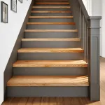 Trepte de scară 4 buc maro deschis lemn masiv de stejar GartenMobel Dekor