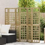 Ecran de Privacy  6 Panouri Lemn Impregnat Pin, Ecran Exterior  120x180 cm Lemn Impregnat Pin GartenMobel Dekor