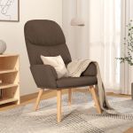 Scaun de relaxare, gri taupe, material textil GartenMobel Dekor