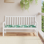 Perna de Bancă de Grădină - Model de frunze, 150x50x4 cm, Fabricată din Material Oxford GartenMobel Dekor